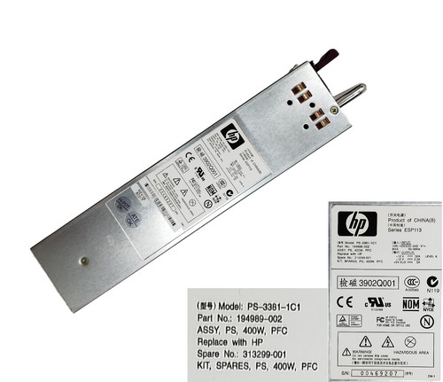 400 watt netzteil esp113 - hp,