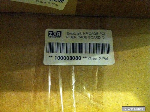 Ersatzteil cage pci riser - ersatzteil:, hp